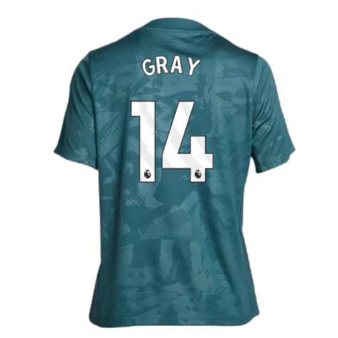 2024-2025 Tottenham Third Pre-Match Shirt (Kids) (Gray 14)