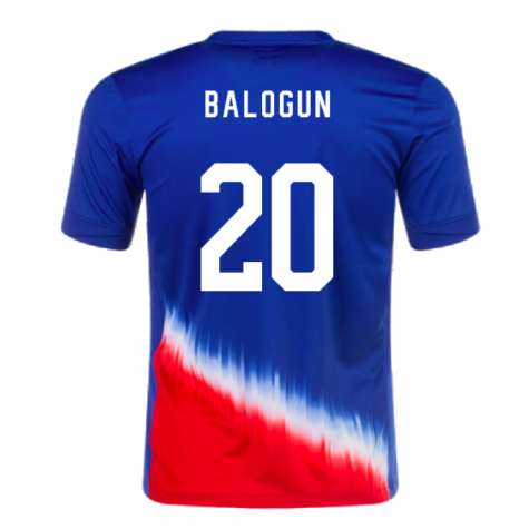 2024-2025 United States USA Away Shirt (BALOGUN 20)