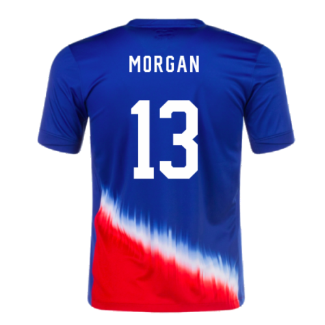 2024-2025 United States USA Away Shirt (Morgan 13)