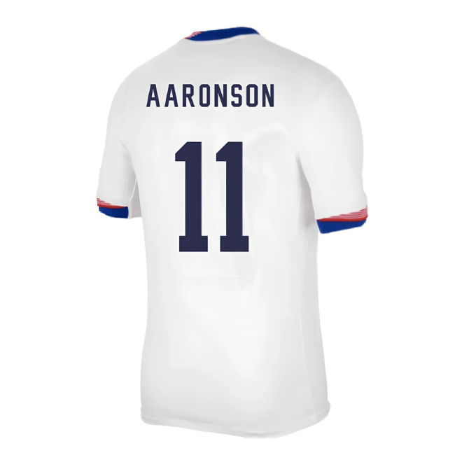 2024-2025 United States USA Home Shirt (AARONSON 11)