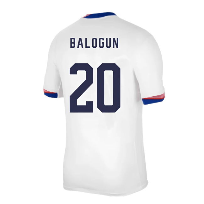 2024-2025 United States USA Home Shirt (BALOGUN 20)