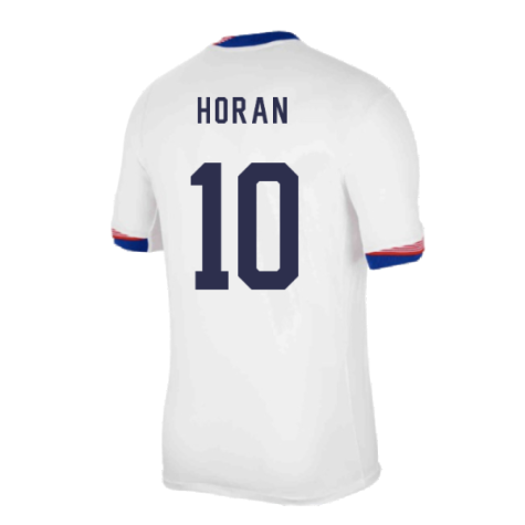 2024-2025 United States USA Home Shirt (Horan 10)