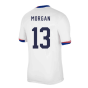 2024-2025 United States USA Home Shirt (Morgan 13)
