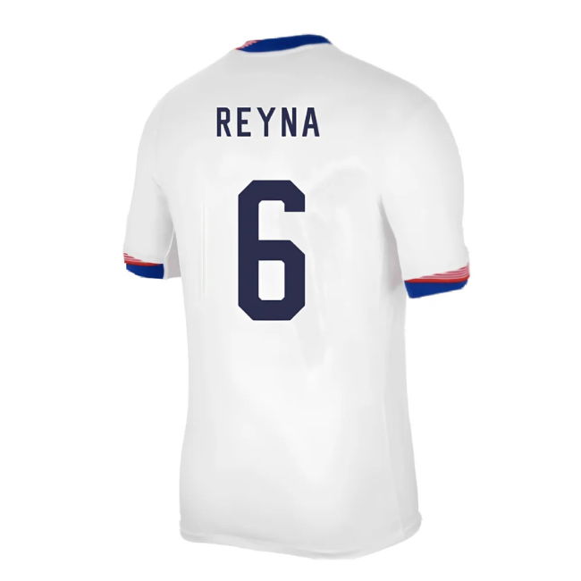2024-2025 United States USA Home Shirt (REYNA 6)