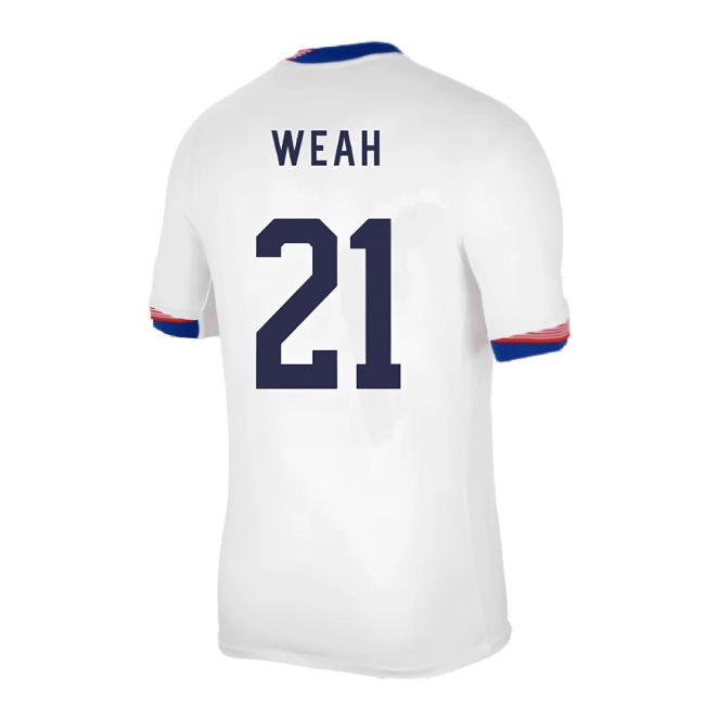 2024-2025 United States USA Home Shirt (WEAH 21)