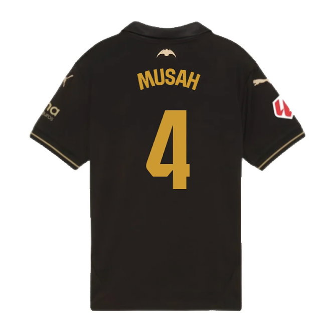 2024-2025 Valencia Away Shirt (Kids) (Musah 4)
