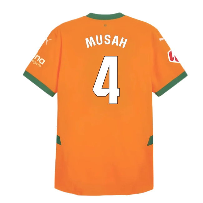 2024-2025 Valencia Third Shirt (Kids) (Musah 4)