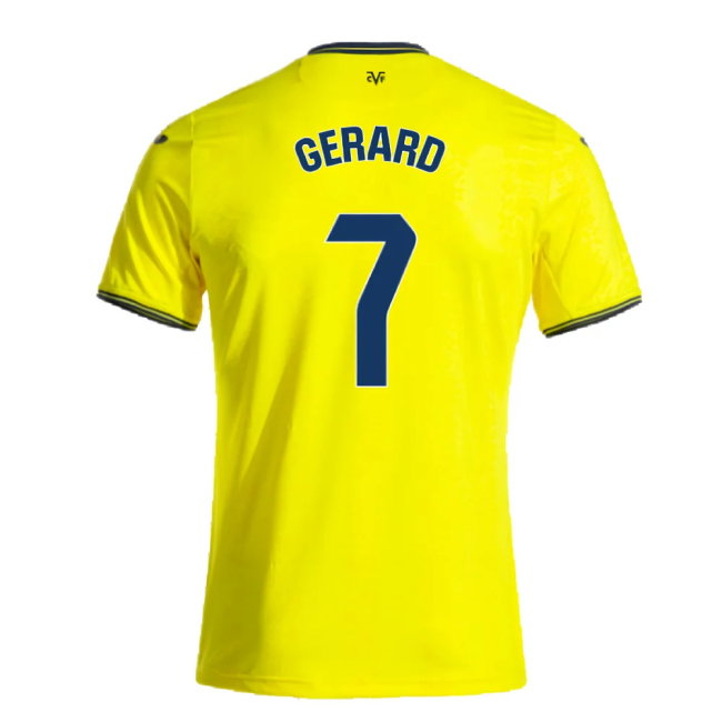 2024-2025 Villarreal Home Shirt (Gerard 7)