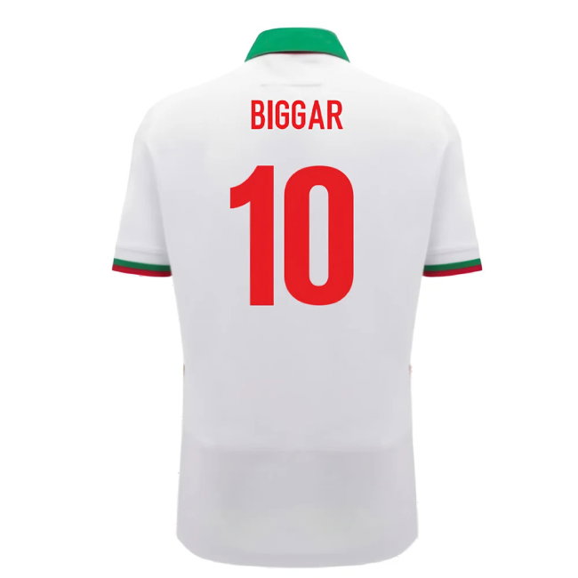 2024-2025 Wales Away Cotton Rugby Shirt (Kids) (Biggar 10)