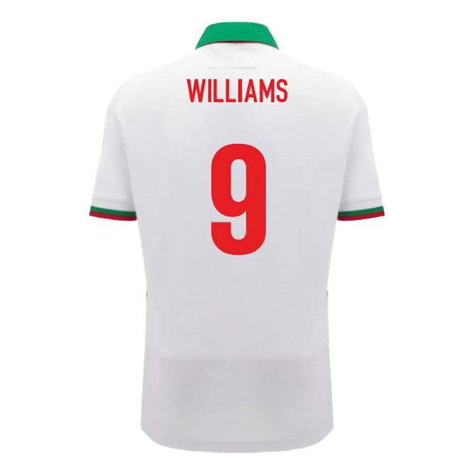2024-2025 Wales Away Cotton Rugby Shirt (Kids) (Williams 9)