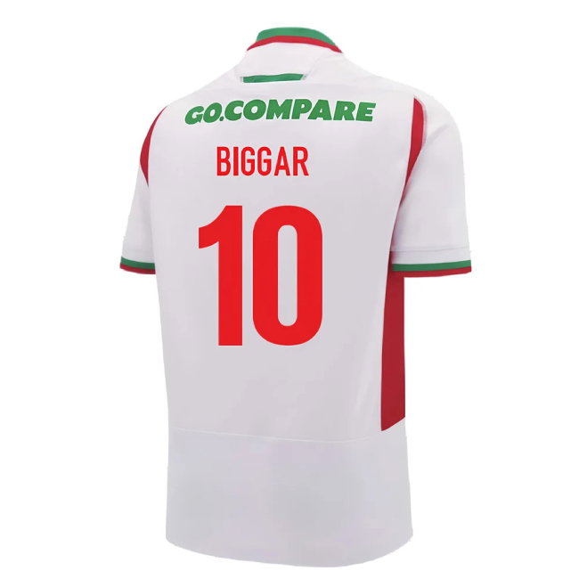 2024-2025 Wales Away Replica Rugby Shirt (Kids) (Biggar 10)
