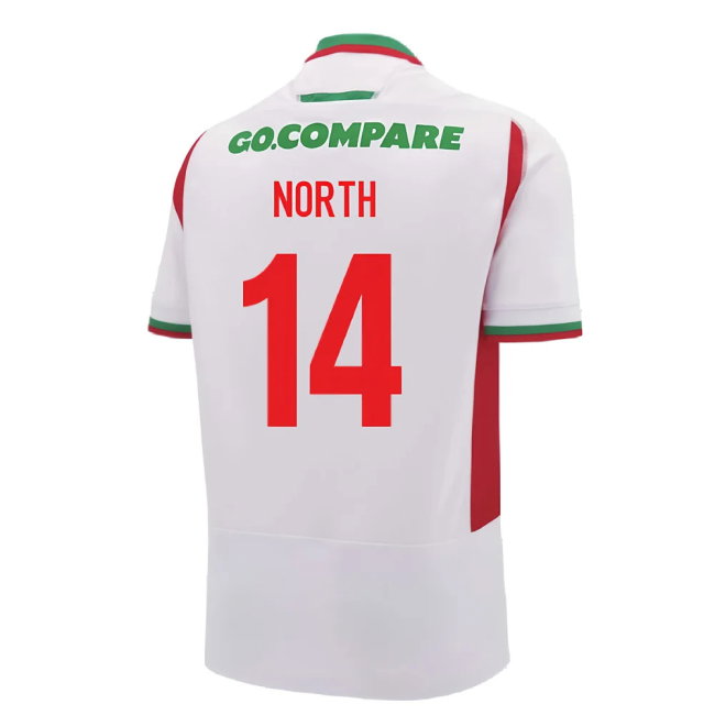 2024-2025 Wales Away Replica Rugby Shirt (Kids) (North 14)