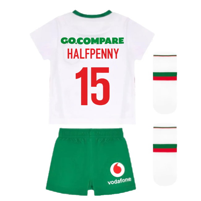 2024-2025 Wales Away Rugby Baby Kit (Halfpenny 15)