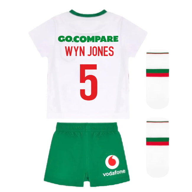 2024-2025 Wales Away Rugby Baby Kit (Wyn Jones 5)