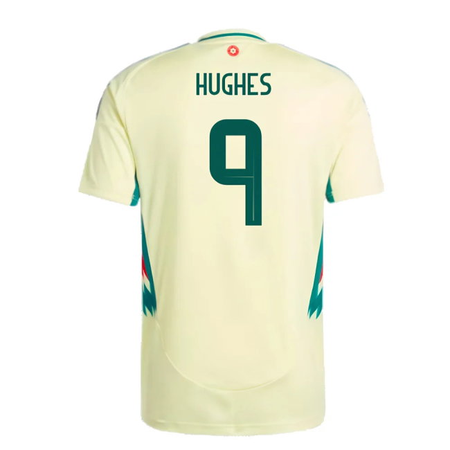 2024-2025 Wales Away Shirt (Hughes 9)