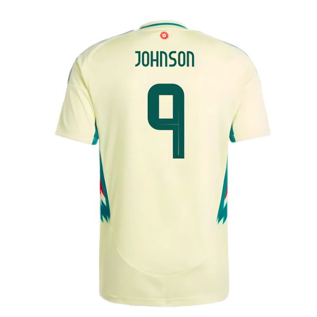 2024-2025 Wales Away Shirt (Johnson 9)