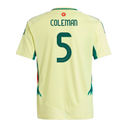2024-2025 Wales Away Shirt - Kids (Coleman 5)