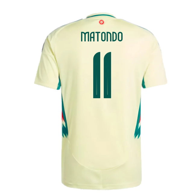 2024-2025 Wales Away Shirt (Matondo 11)
