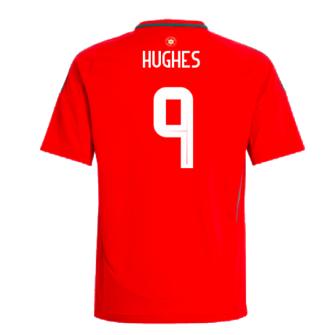 2024-2025 Wales Home Shirt - Kids (Hughes 9)