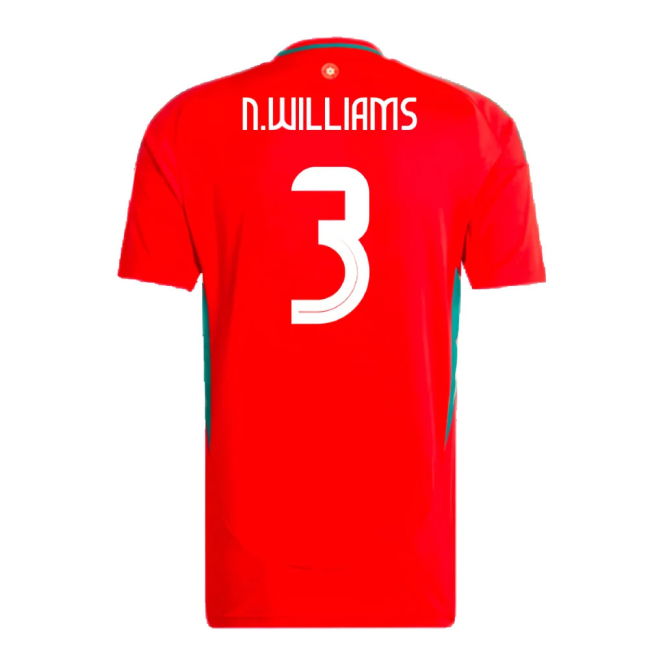 2024-2025 Wales Home Shirt (N.Williams 3)