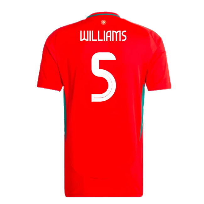 2024-2025 Wales Home Shirt (Williams 5)