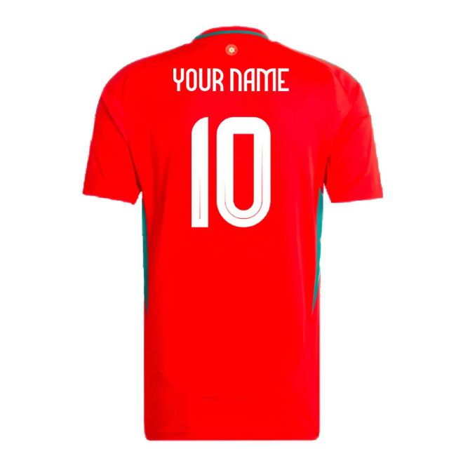 2024-2025 Wales Home Shirt (Your Name)