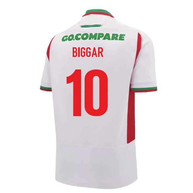2024-2025 Wales Rugby Away Replica Shirt (Biggar 10)