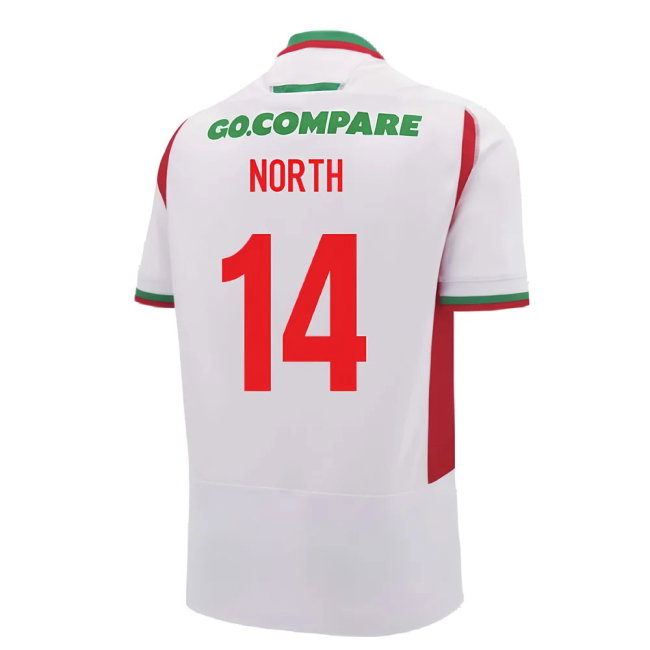 2024-2025 Wales Rugby Away Replica Shirt (North 14)