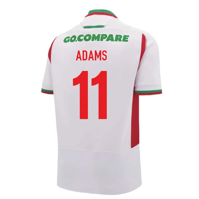 2024-2025 Wales Rugby Away Replica Shirt (Womens) (Adams 11)