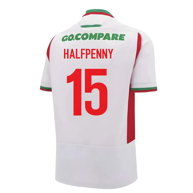 2024-2025 Wales Rugby Away Replica Shirt (Womens) (Halfpenny 15)