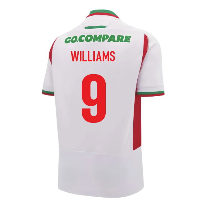 2024-2025 Wales Rugby Away Replica Shirt (Womens) (Williams 9)