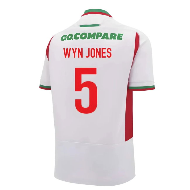 2024-2025 Wales Rugby Away Replica Shirt (Womens) (Wyn Jones 5)