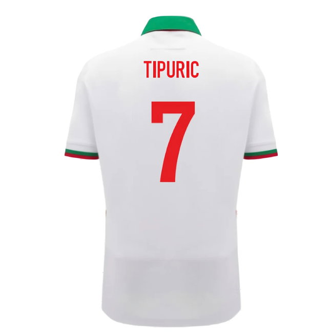 2024-2025 Wales WRU Away Cotton Rugby Shirt (Tipuric 7)
