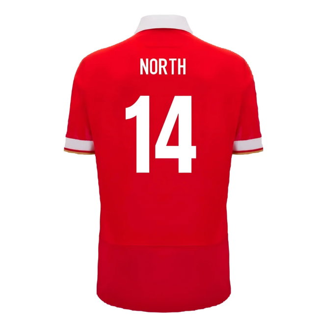 2024-2025 Wales WRU Home Cotton Rugby Shirt (North 14)