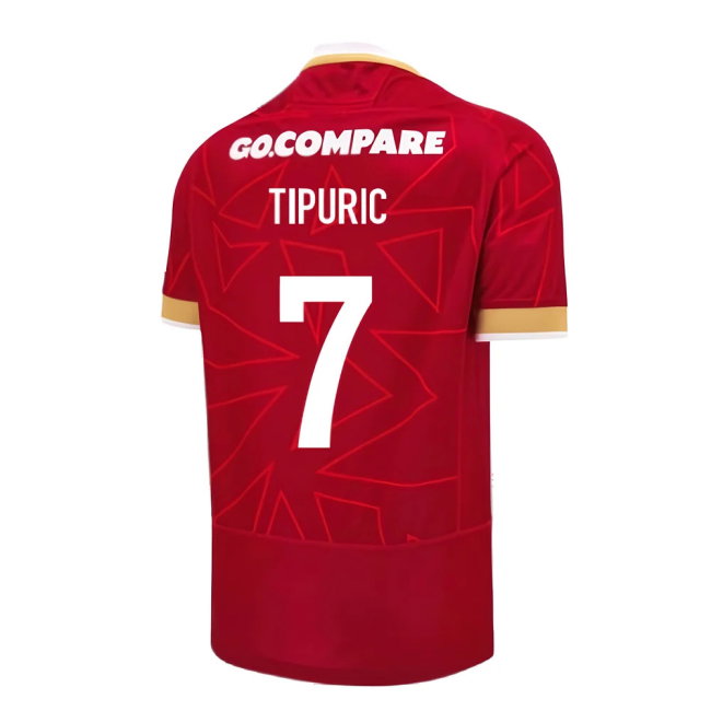 2024-2025 Wales WRU Home Pathway Poly Rugby Shirt (Tipuric 7)