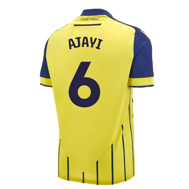 2024-2025 West Brom WBA Albion Away Shirt (Ajayi 6)