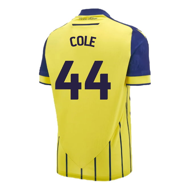 2024-2025 West Brom WBA Albion Away Shirt (Cole 44)