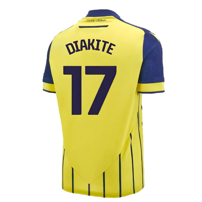 2024-2025 West Brom WBA Albion Away Shirt (Diakite 17)