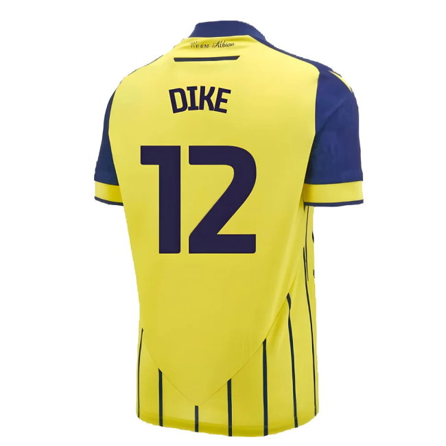 2024-2025 West Brom WBA Albion Away Shirt (Dike 12)