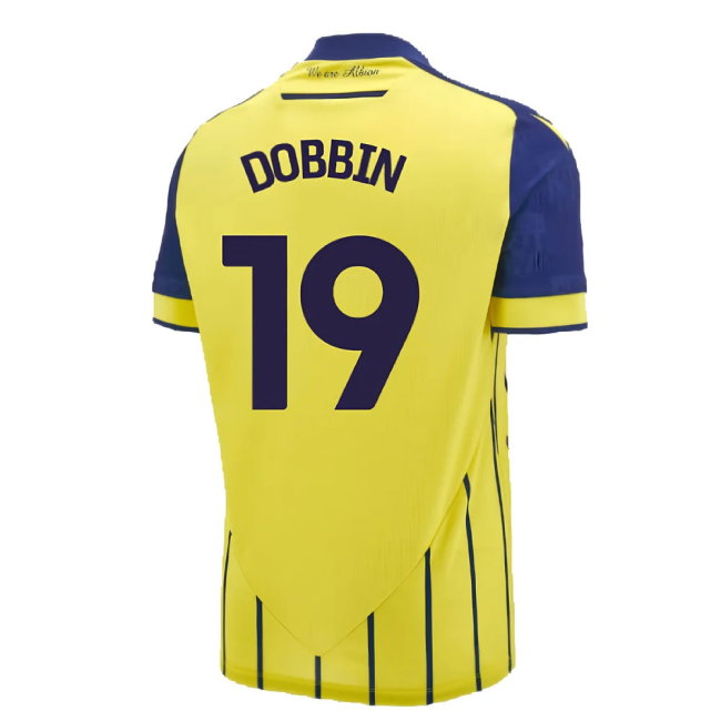 2024-2025 West Brom WBA Albion Away Shirt (Dobbin 19)