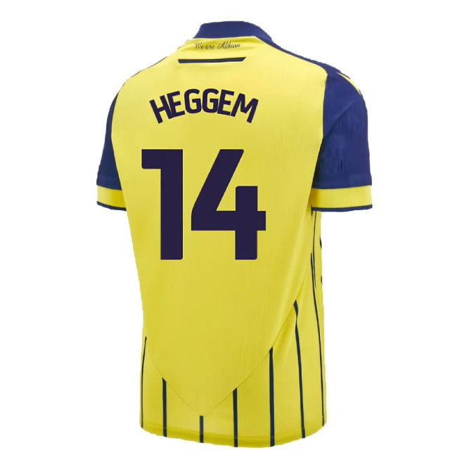 2024-2025 West Brom WBA Albion Away Shirt (Heggem 14)