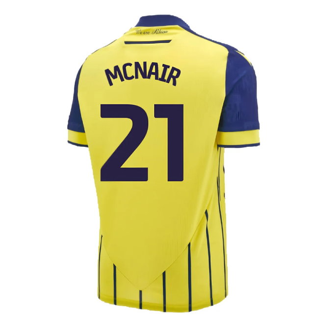 2024-2025 West Brom WBA Albion Away Shirt (McNair 21)