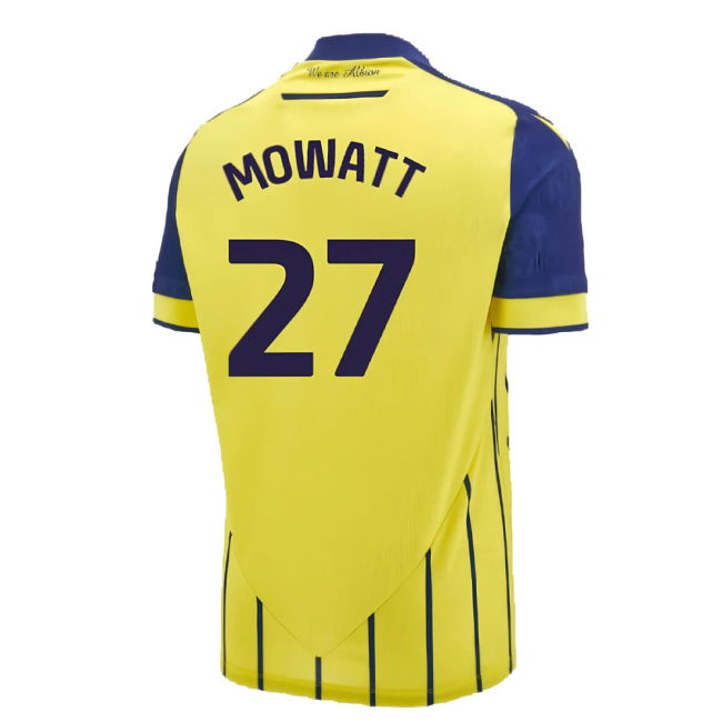 2024-2025 West Brom WBA Albion Away Shirt (Mowatt 27)