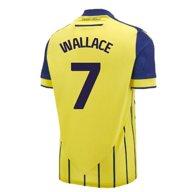 2024-2025 West Brom WBA Albion Away Shirt (Wallace 7)