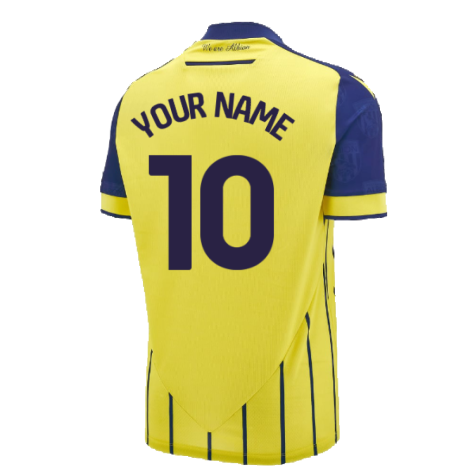 2024-2025 West Brom WBA Albion Away Shirt (Your Name)