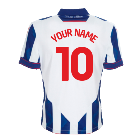 2024-2025 West Brom WBA Home Shirt (Your Name)