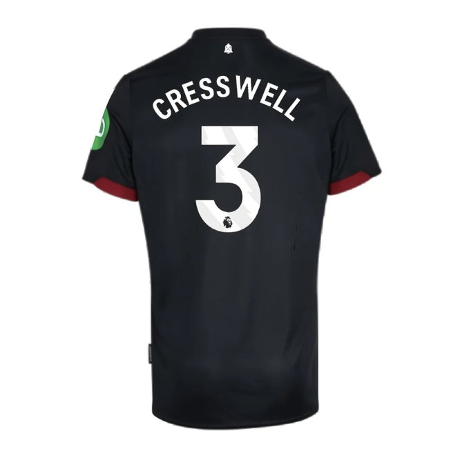 2024-2025 West Ham Away Shirt (Cresswell 3)