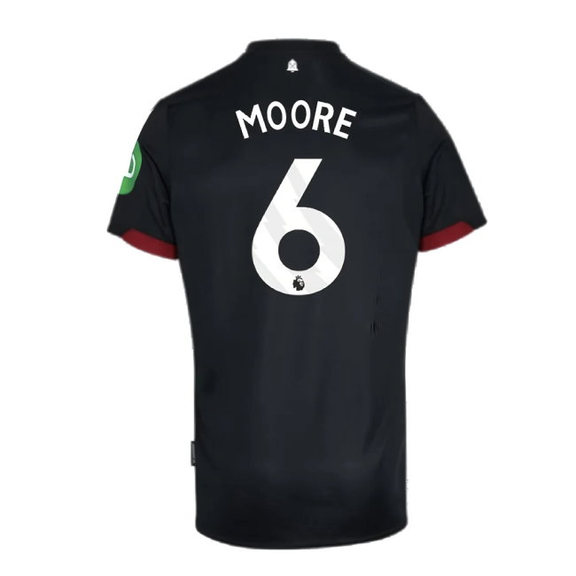 2024-2025 West Ham Away Shirt (Kids) (Moore 6)