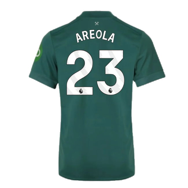 2024-2025 West Ham Goalkeeper Shirt (Green) - Kids (Areola 23)