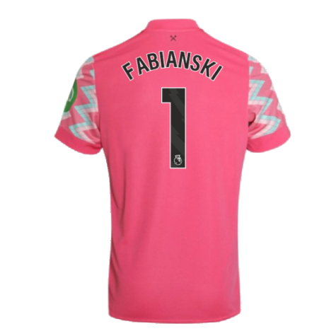 2024-2025 West Ham Goalkeeper Shirt (Pink) (Fabianski 1)